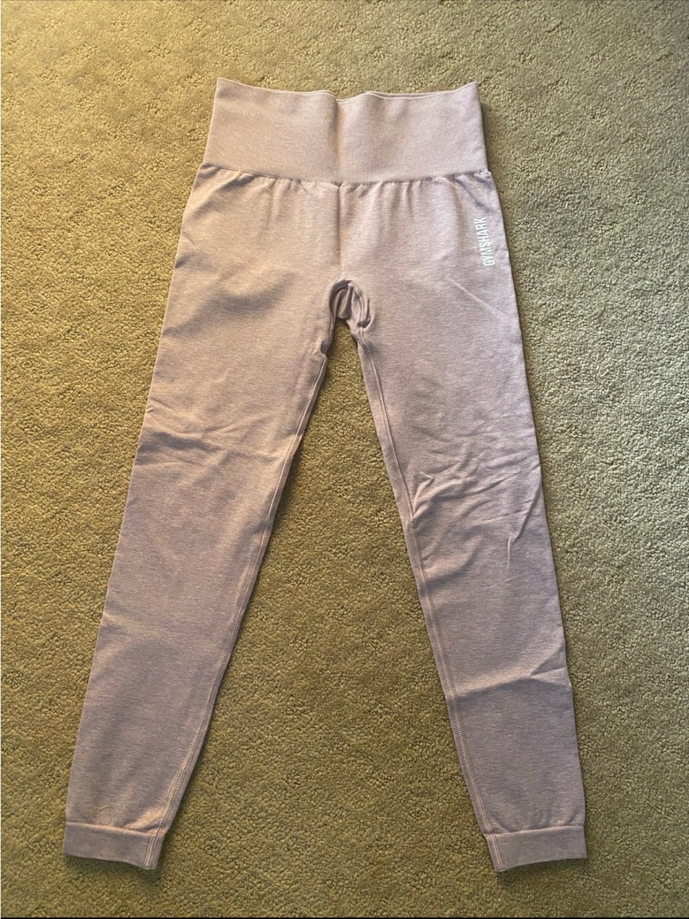 Gymshark Adapt Marl Seamless Leggings light purple